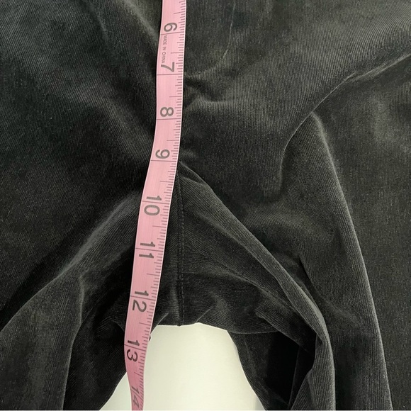 Coldwater Creek Black Faux Suede Trouser Fit Pants NWOT - Picture 13 of 16